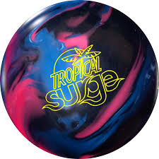 storm tropical surge black blue pink bowling ball