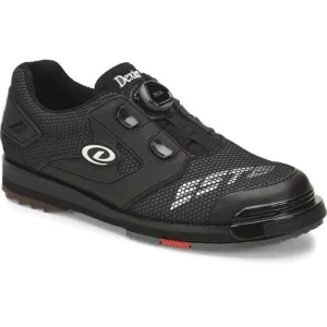 Dexter SST 8 BOA Bowling Shoes Black with BOA Fit System, Power-Frame upper, and interchangeable slide sole